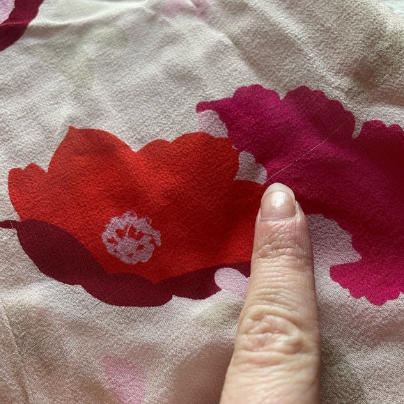 Express Y2K Silk Pink Floral Mini Slip Skirt 4 Fairy Balletcore Feminine Dainty - Picture 2 of 9